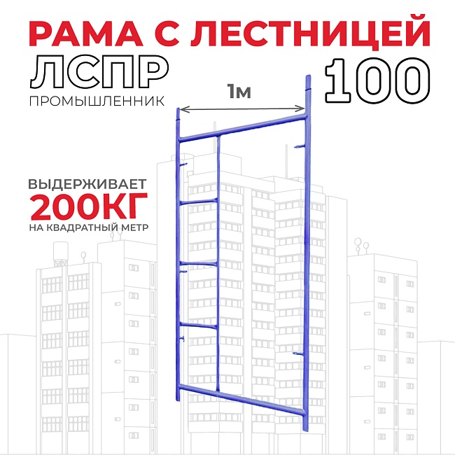 Рама с лестницей ЛРСП 100 фото 1