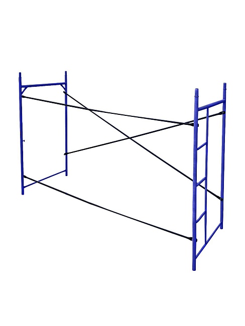 Леса строительные рамные Промышленник ЛРСП 60 секция с лестницей 2х2 м фото 1