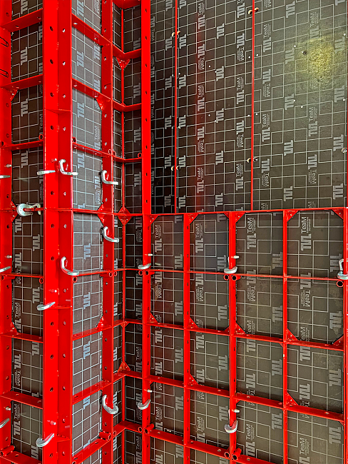 Мелкощитовая опалубка (МЩО) щит линейный 1200×700 фото 5