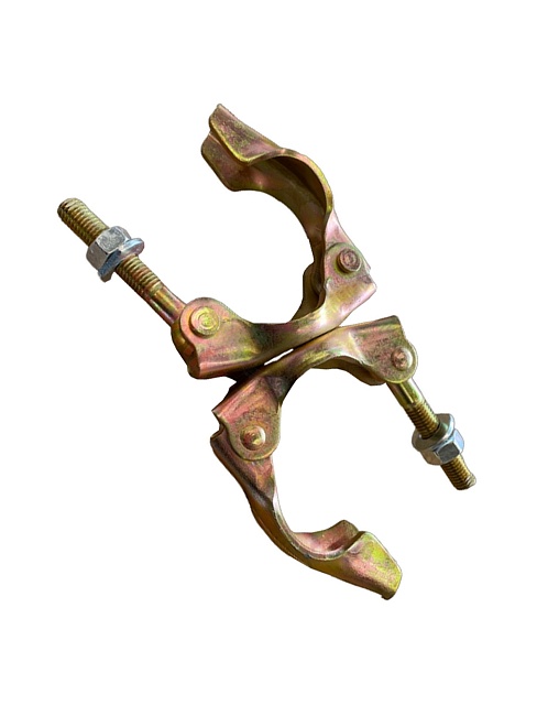 Хомут поворотный 48х48 мм, штампованный фото 4