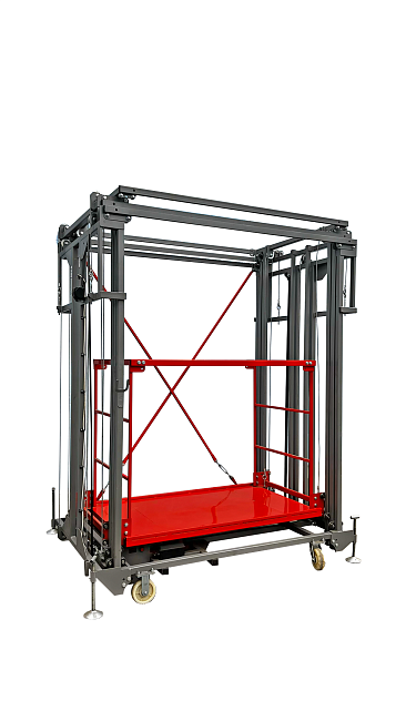 Вышка-тура Промышленник моторизованная аккумуляторная МВТ-А-006, 6 метров фото 1